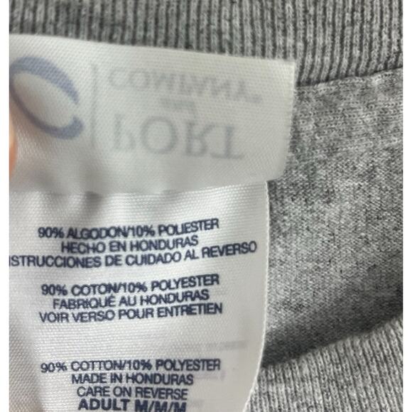 Soccer T-shirt Gray Mia Hamm Quote Long Sleeve Medium USWNT Blokecore Unisex - Picture 5 of 7